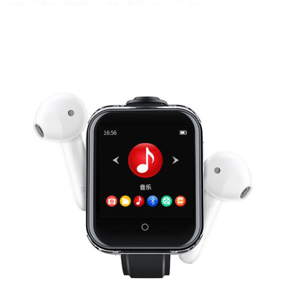 Máy Nghe Nhạc MP3 Ruizu M8 8Gb Kiểu Dáng Smart Watch - Công Nghệ Bluetooth 5.0 - Màn Hình Cảm Ứng IPS 1.54inch - Hàng Chính Hãng