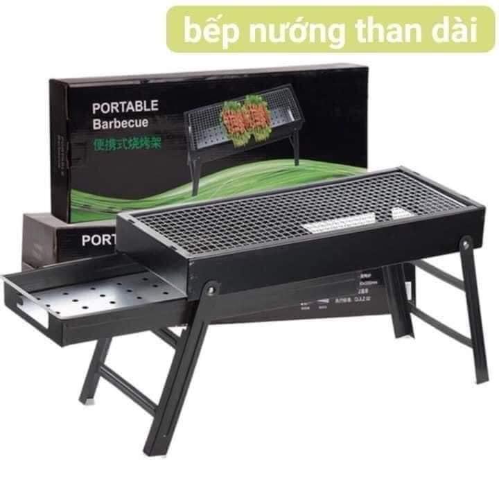 BẾP NƯỚNG THAN HOA DÀI CAO CẤP