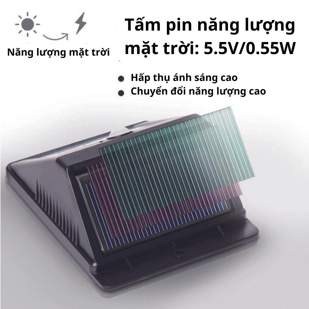 Đèn năng lượng mặt trời treo trường 200 Lumen COB48D cảm biến tia hồng ngoại