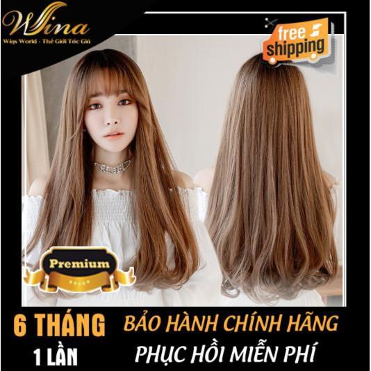 Tóc giả dài cúp đuôi W-116