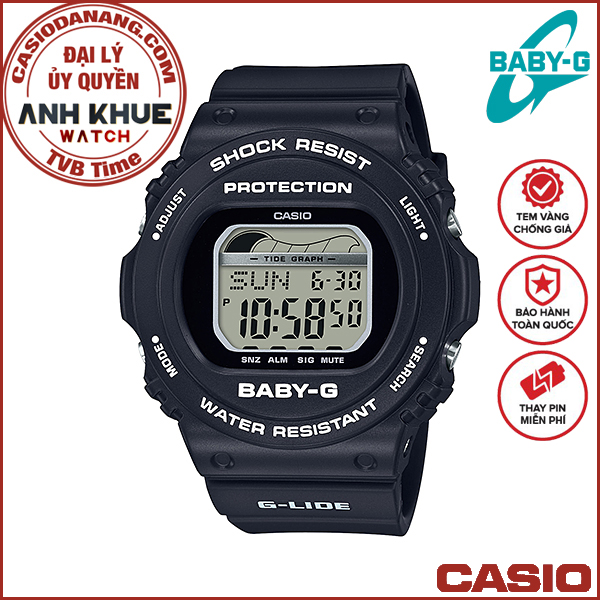 Đồng hồ nữ dây nhựa Casio Baby-G chính hãng BLX-570-1DR