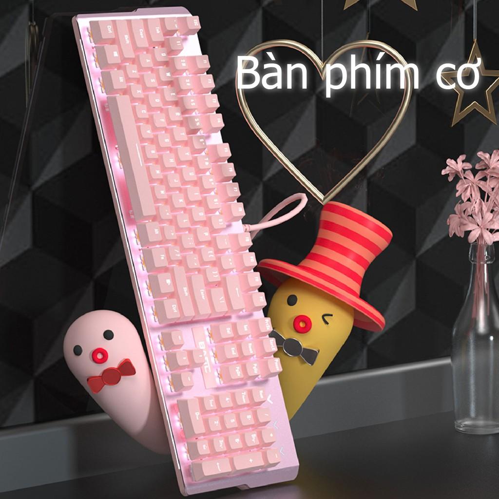 Bàn phím chơi game LED Chuột Máy Tính  tai nghe mèo Bộ Bàn Phím Gaming có dây [Hàng chính hãng]