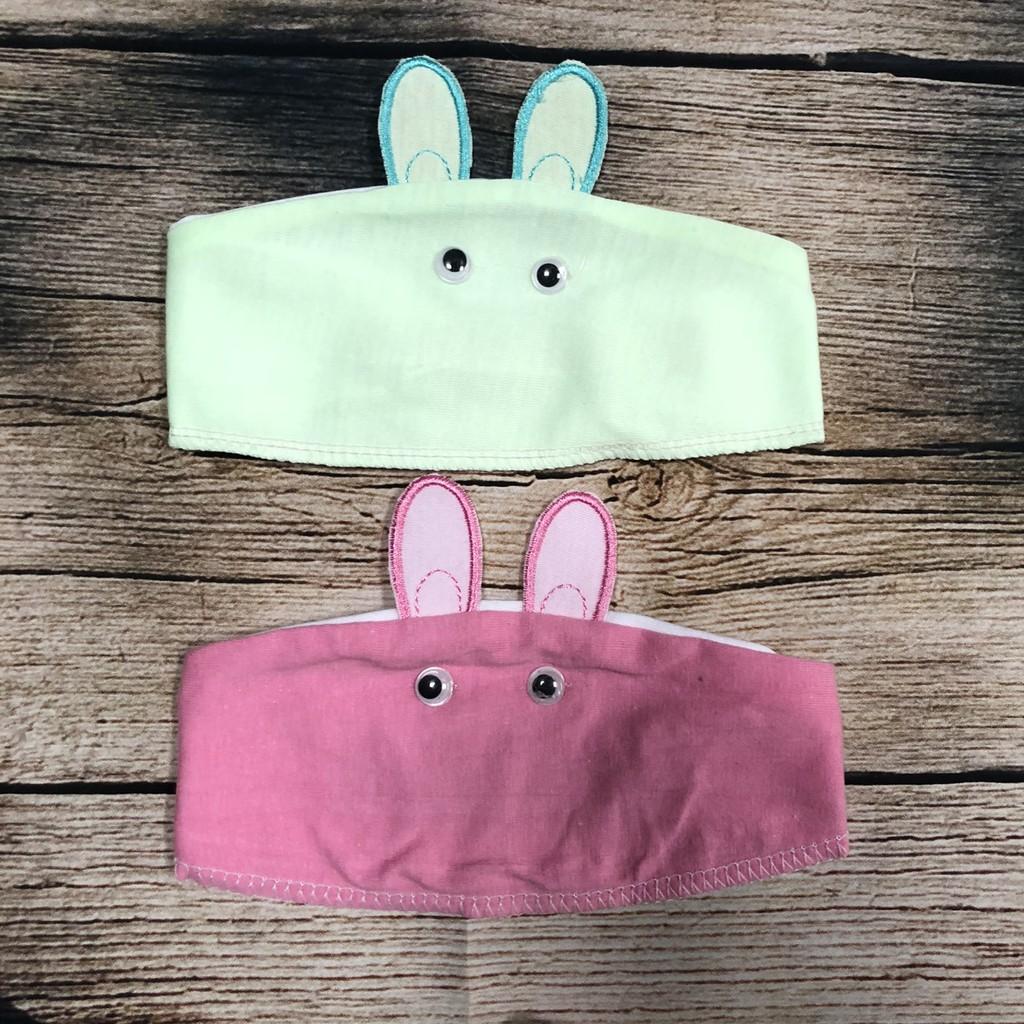 Mũ che thóp cho bé hàng đẹp chất cotton