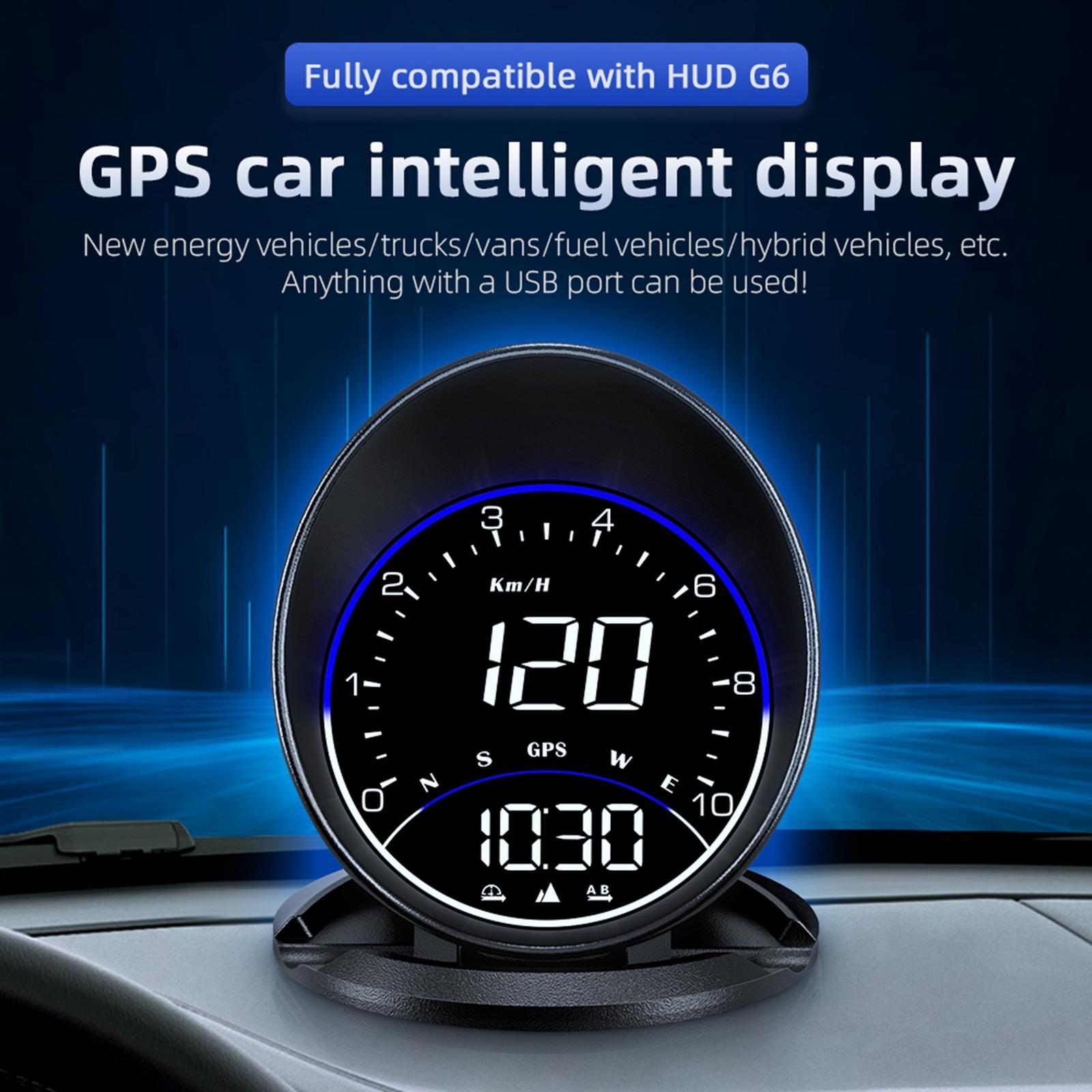 Car HUD Display GPS Display Speedometer Quality Material Durable