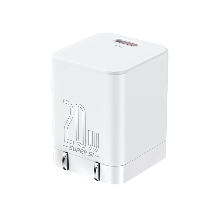 Bộ Sạc Nhanh Kèm Cáp Baseus Super Si Pro Quick Charger 1C 20W - Hàng chính hãng