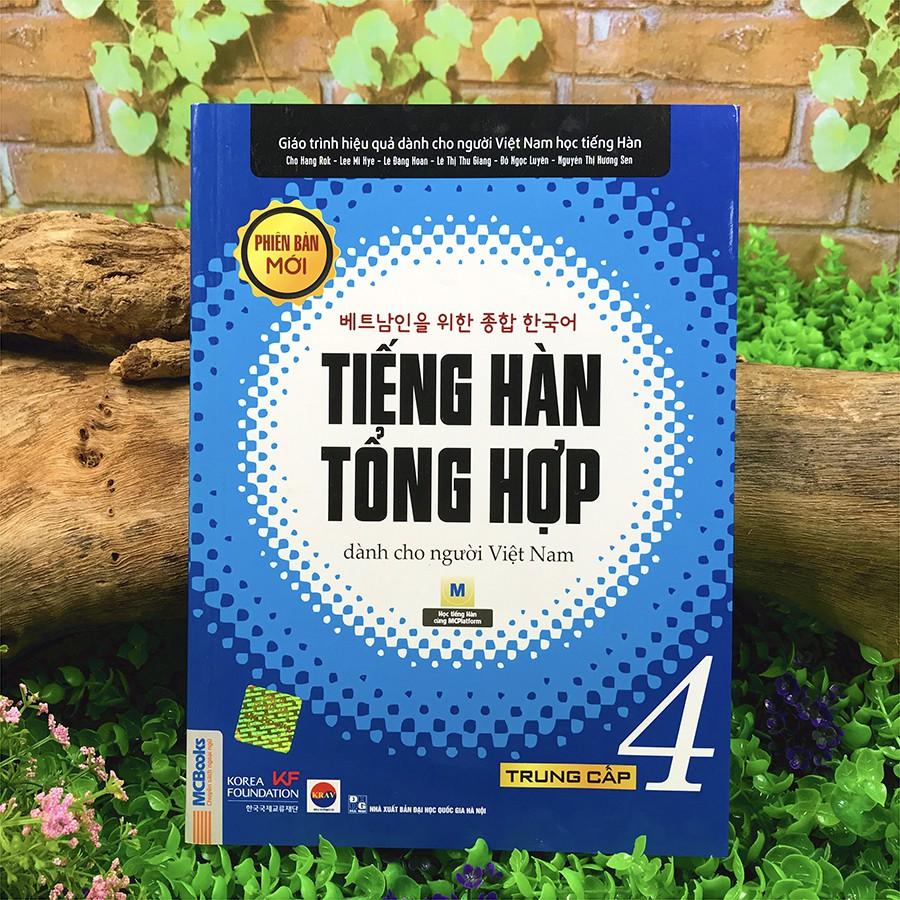 Sách - Tiếng Hàn Tổng Hợp Dành Cho Người Việt Nam - Trung Cấp 4 Phiên Bản Mới