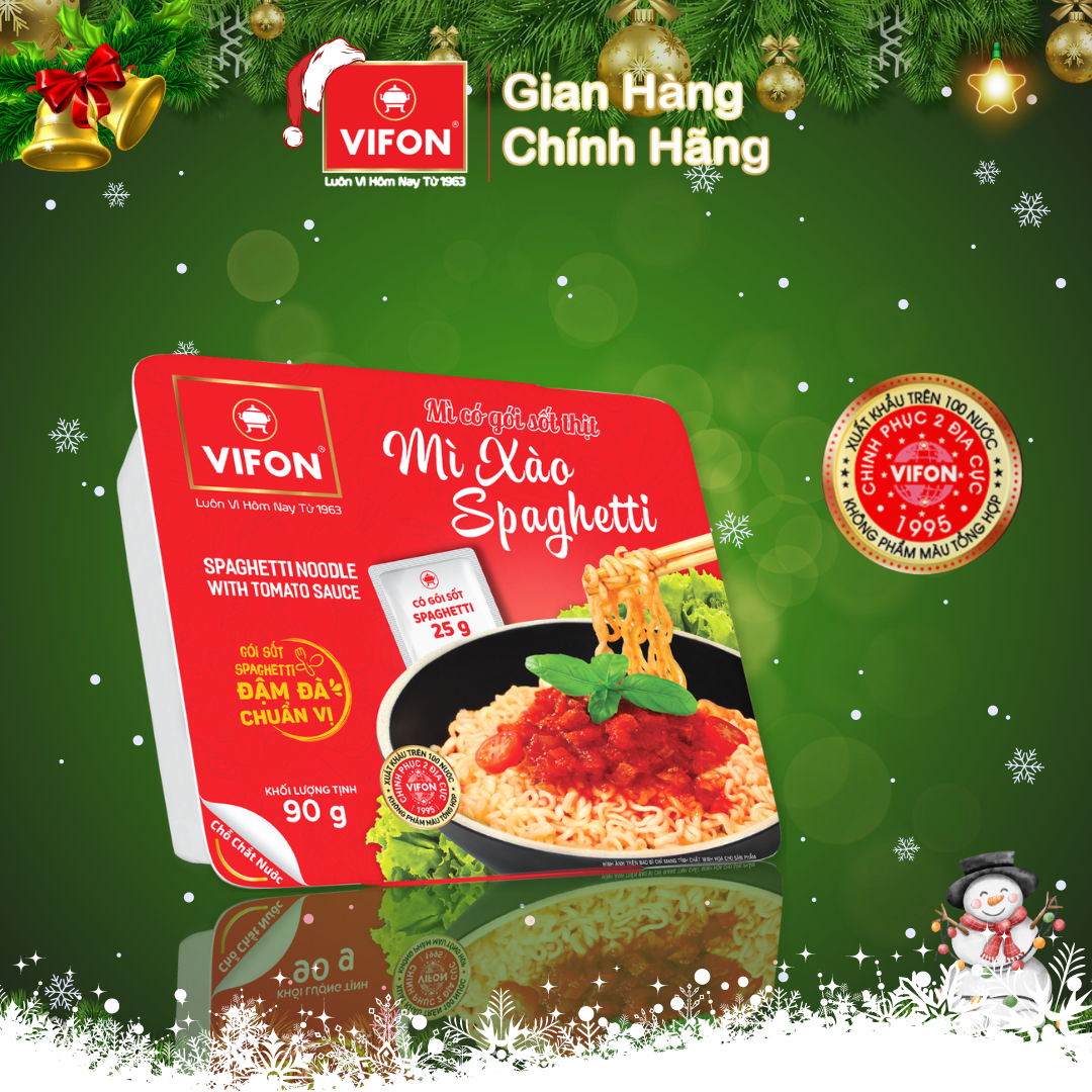 Thùng 18 Mì Xào spaghetti VIFON