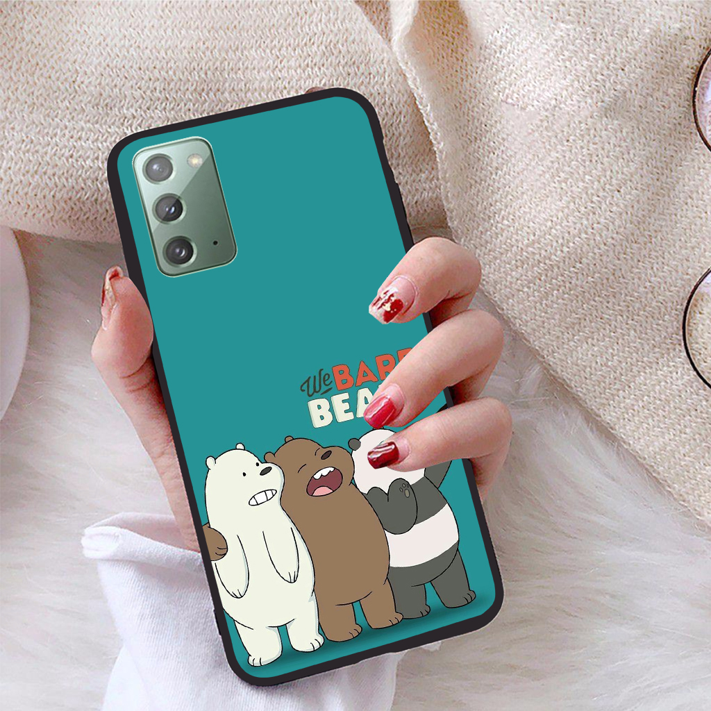 Ốp lưng dành cho Samsung Galaxy Note 20 viền dẻo TPU bộ sưu tập Chúng ta là gấu - Hàng chính hãng