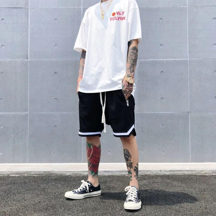 Quần short thể thao 1v unisex _ hình thật