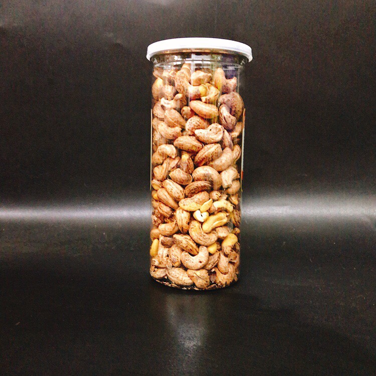 Hạt Điều còn vỏ lụa rang muối Bình Phước hũ 500g