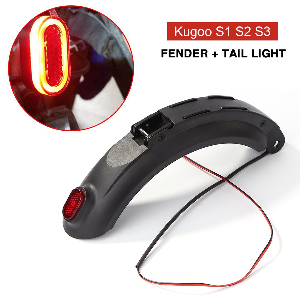 Xe Điện Fender Cho Kugoo S1 S2 S3 Ván Trượt Chắn Bùn Đuôi Đèn Xe Điện Fender Xe Tay Ga Phần Phụ Kiện