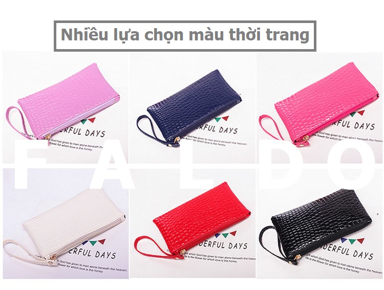 Ví Cầm Tay Thời Trang FALDO Chống Thấm Nước