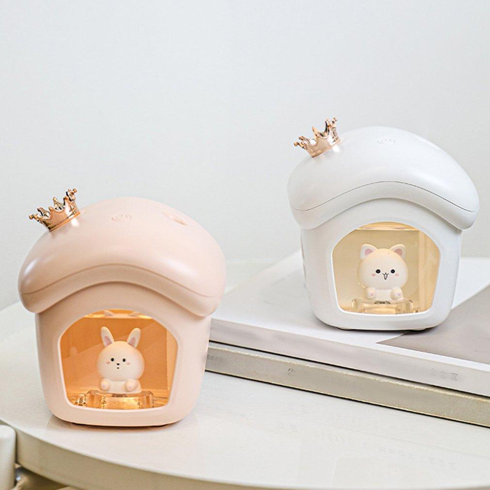 Vương Miện Nhà Máy Tạo Độ Ẩm Không Khí Di Động Hương Thơm Khuếch Tán Tinh Dầu 350ML Phun Sương Tạo Sạc Máy Phun Sương Tạo Độ Ẩm Đèn Ánh Sáng
