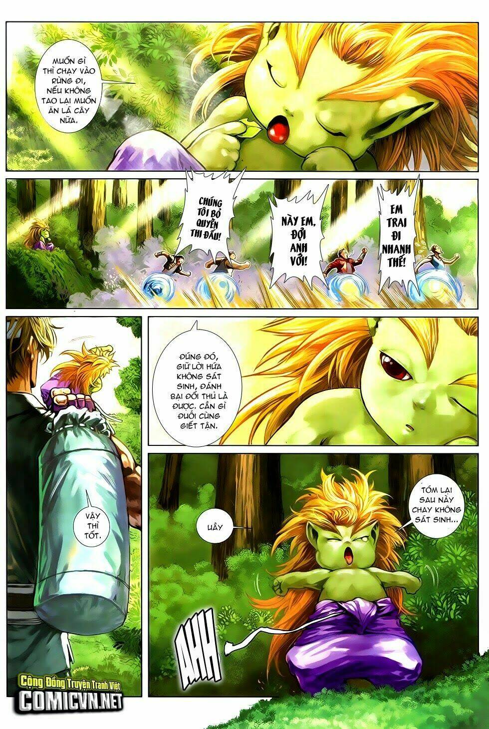 ba động quyền z hadouken zero chapter 7 15