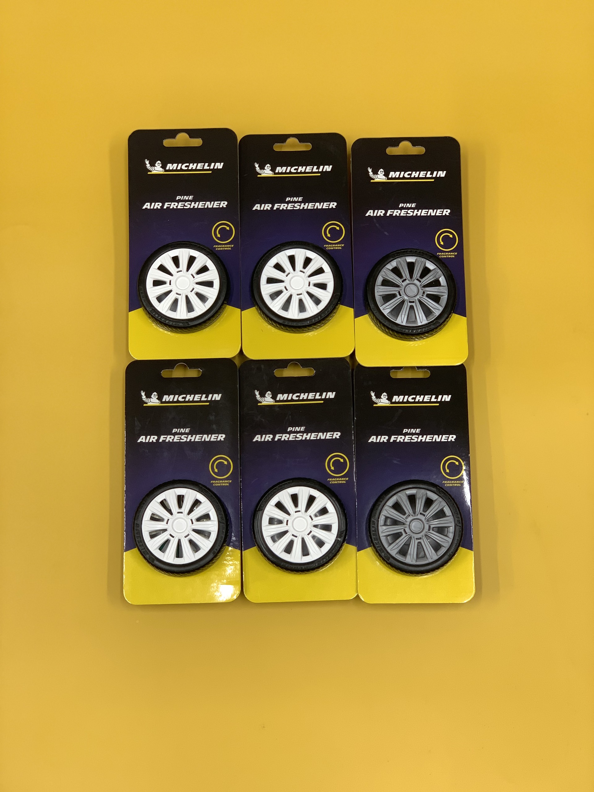 Sáp Thơm  ÔTô MICHELIN Khử Mùi Xe Hơi Cao Cấp - Michelin Organic Can Air Freshener (Hàng Chính Hãng)-mùi hương jet Black