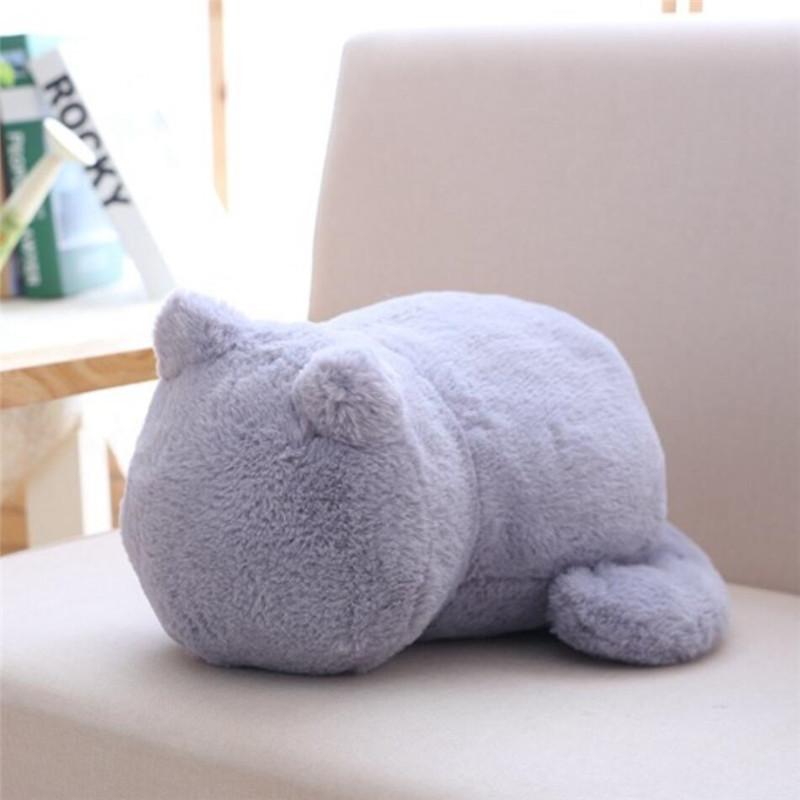 Kawaii Mạ Cát Đồ Chơi Biên Chế Dễ Thương Bóng Mèo Búp Bê Trẻ Em Quà Tặng Giáng Sinh Búp Bê Đáng Yêu Động Vật Đồ Chơi Trang Trí Nhà Gối Mềm Mại