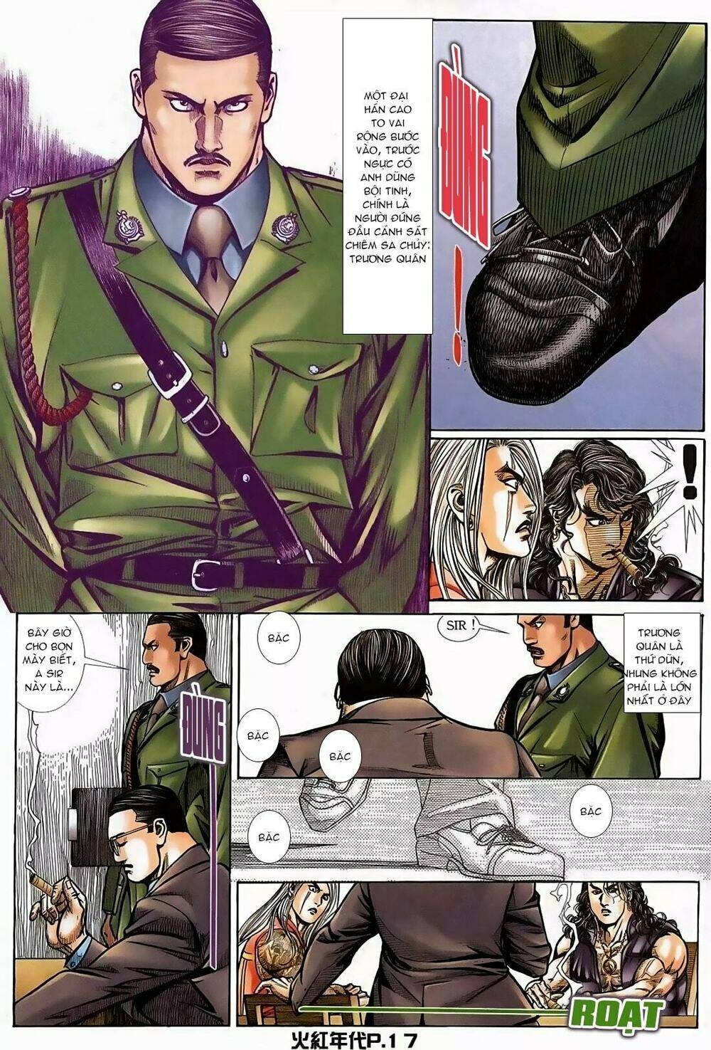 hỏa hồng niên đại hắc cốt đường chapter 122 17