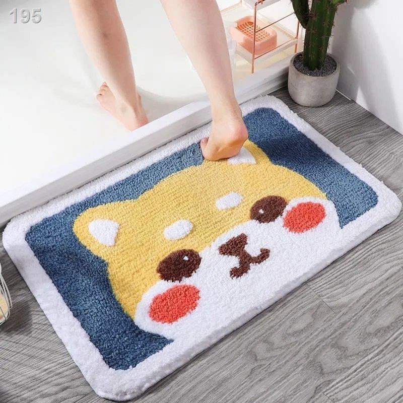 Thảm Dongsheng, lót sàn phòng tắm, nhà vệ sinh thấm hút cửa chống trượt, tấm chân, ngủ