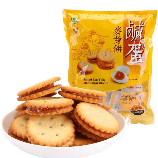 Bánh quy trứng muối Đài Loan 500g