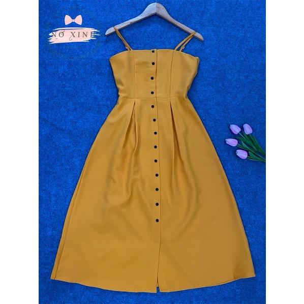 Đầm Maxi 2 Dây Đi Biển Dự Tiệc Có Size M-L-XL-XXL (kèm ảnh clip thật