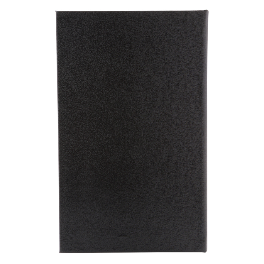 Sổ Ck T-Legend Bìa Da 168 Trang TIE (12.5 x 20.5 cm) - Đen