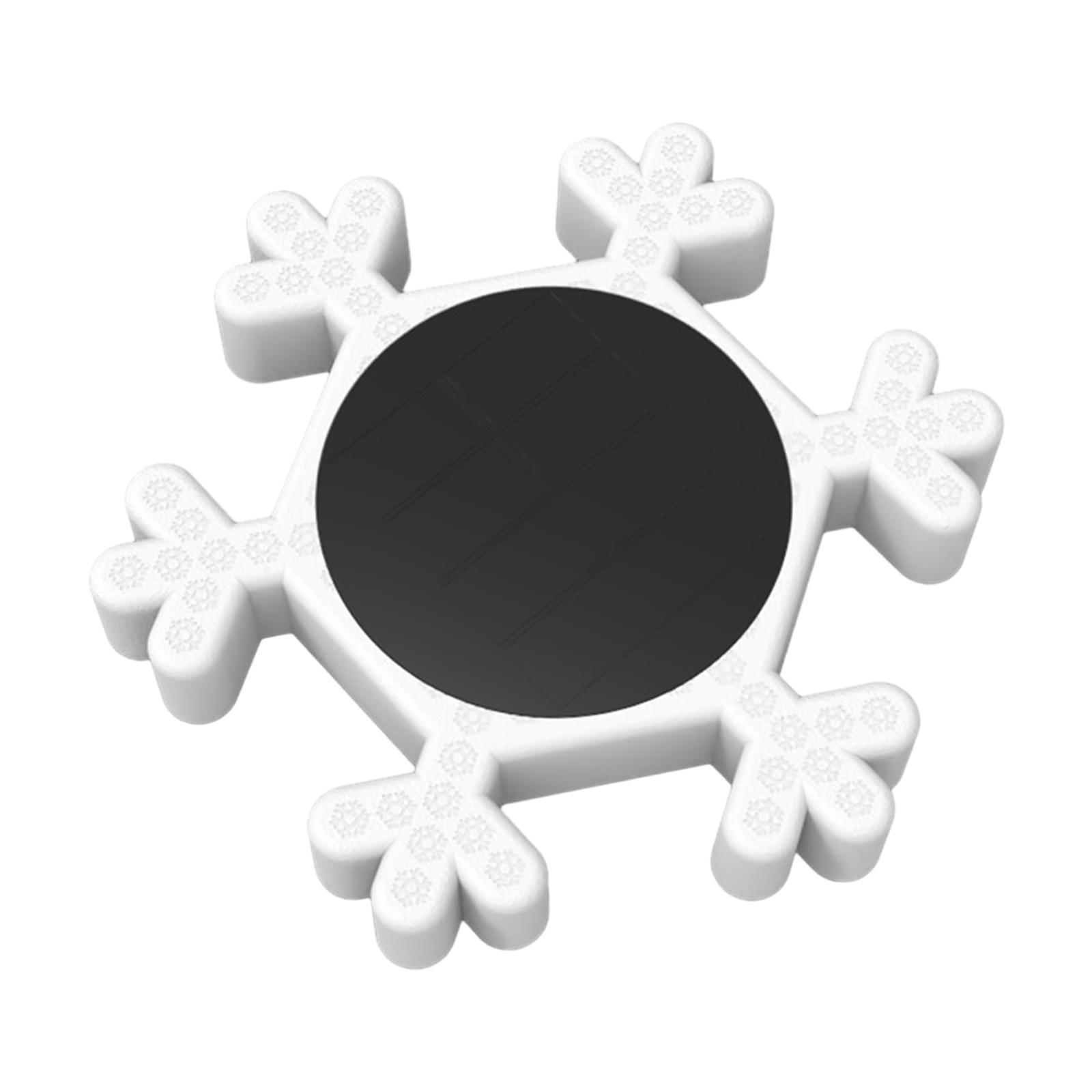 Garden Stake Lights Landscape Lights Garden IP65 Waterproof Solar Lights Outdoor Snowflake Garden Lights for Stairway Yard Walkway