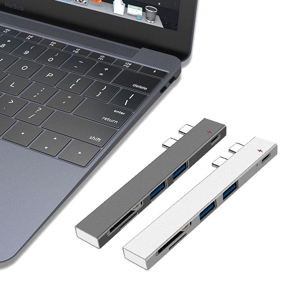 Hub Chuyển Đổi USB Type C Sang USB 2.0 PD Hỗ Trợ Thẻ TF