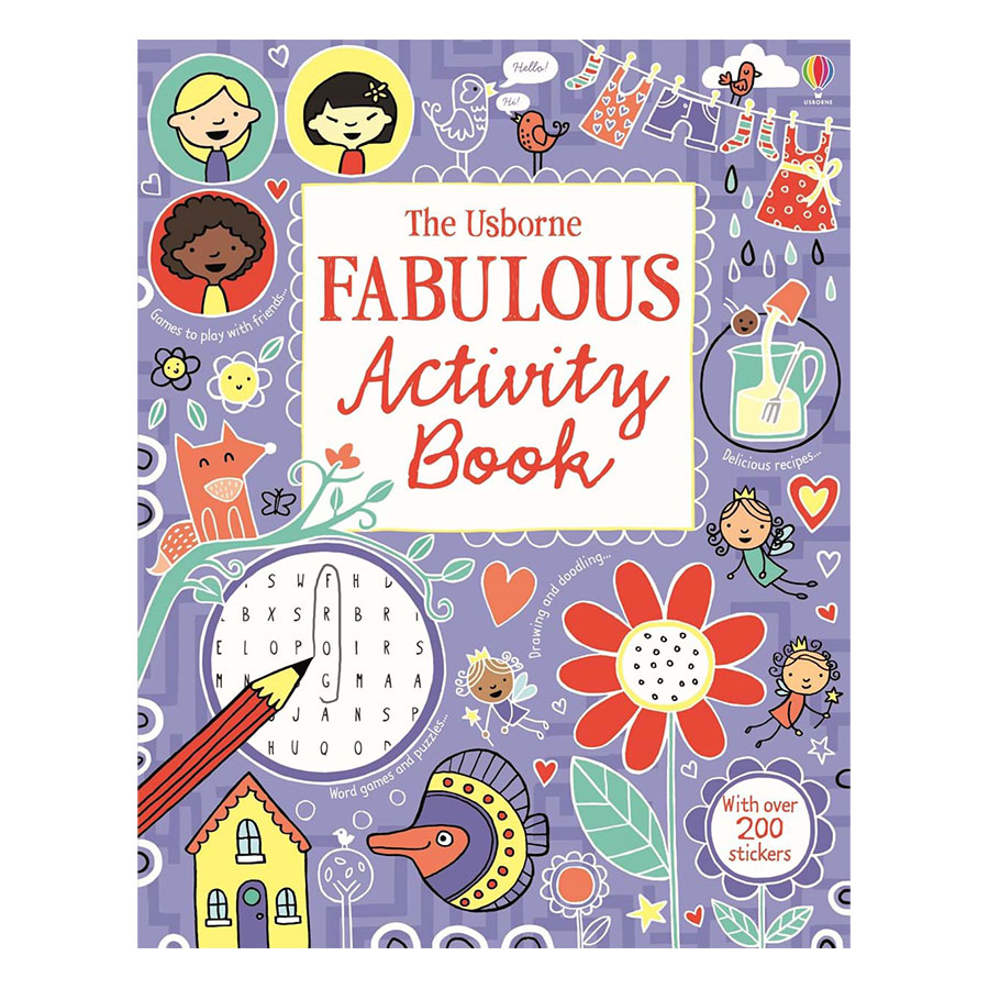 Sách tiếng Anh - Usborne The Fabulous Activity Book