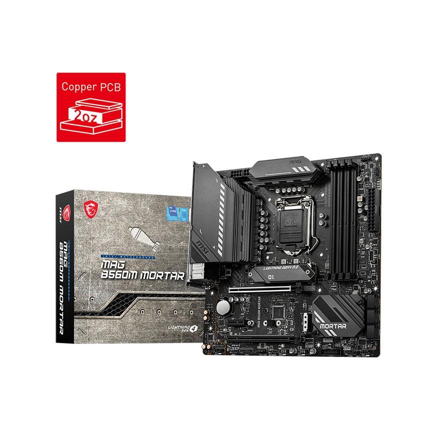 Mainboard Bo Mạch Chủ MSI MAG B560M MORTAR- Hàng Chính Hãng