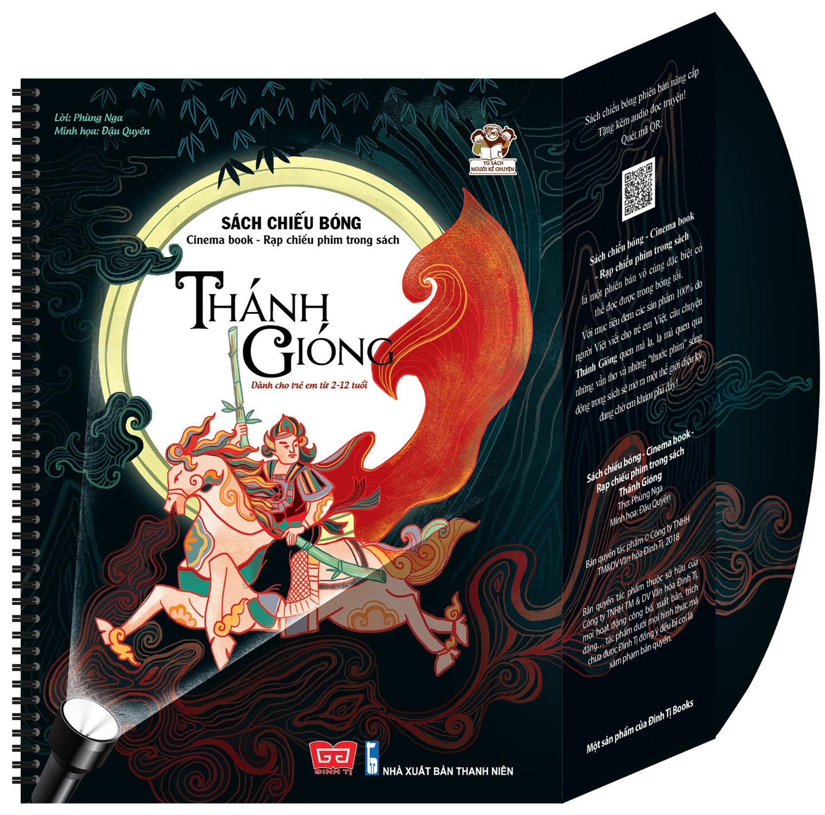 Sách Tương Tác – Sách Chiếu Bóng – Cinema Book – Rạp Chiếu Phim Trong Sách – Thánh Gióng
