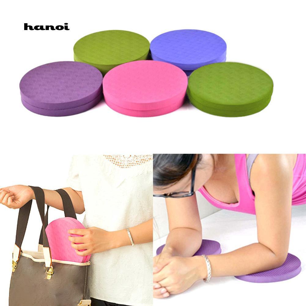 2 đệm tròn bảo vệ đầu gối khi tập yoga / thể dục