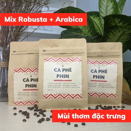 Cà Phê Pha Phin Truyền Thống Rang Xay Nguyên Chất Cafe Mộc Không Sánh Không Gắt Ngọt Hậu Mới Rang