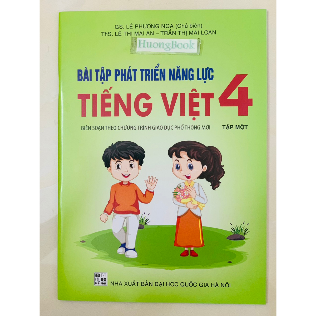 Sách - Bài tập phát triển năng lực Tiếng Việt 4 Tập một