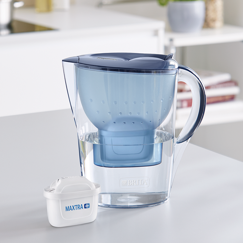 Combo Bình Lọc Nước BRITA Marella XL 3.5L kèm Hộp 6 lõi lọc BRITA Maxtra Plus - Hàng Chính Hãng