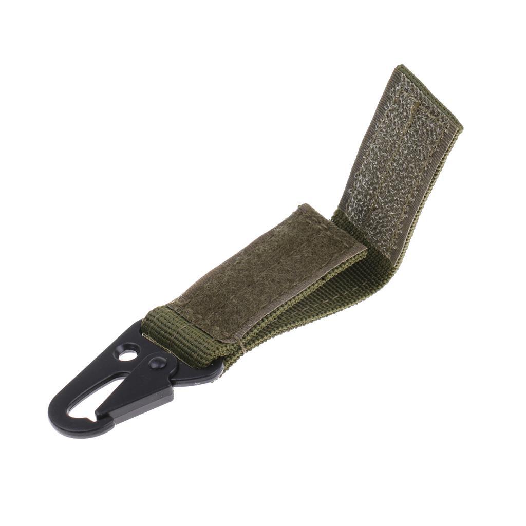 2-4pack Webbing Buckle Tool Outdoor Camping D-carabiner Key Hook Hunting Army