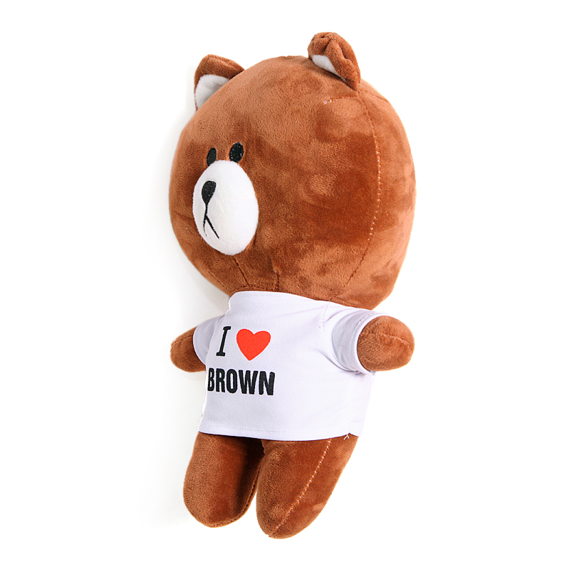 Gấu bông Brown mặc áo size 35cm