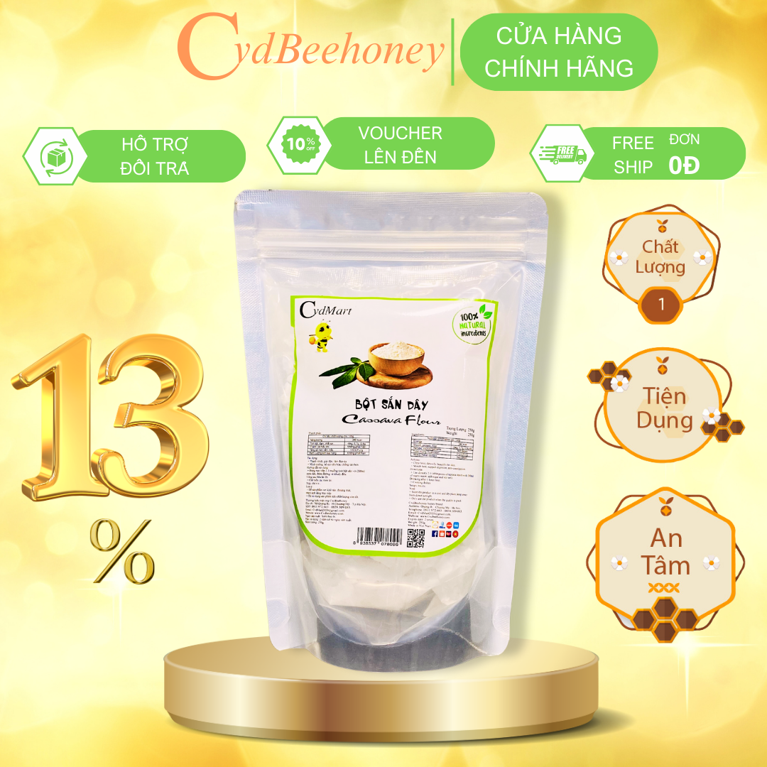 Bột Sắn CvdMart Dây 500g - Cassava flour