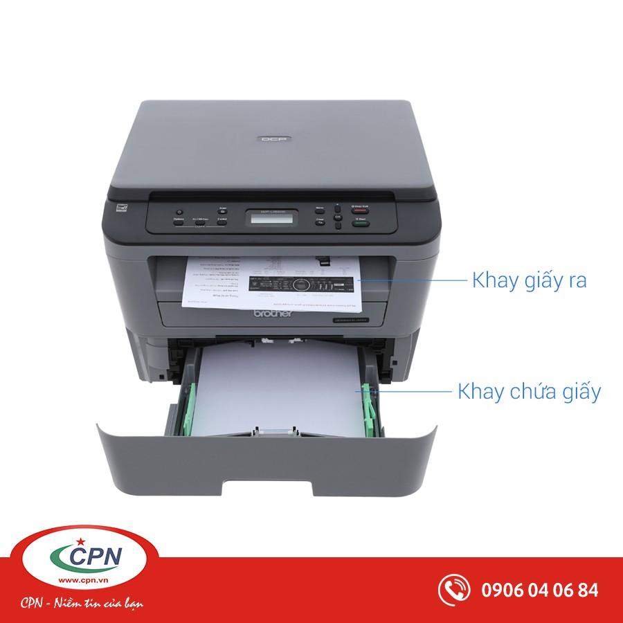 Máy in laser Brother đa năng Brother DCP-L2520D - A4, A5, In + Scan + Copy +  đảo mặt - Hàng chính hãng