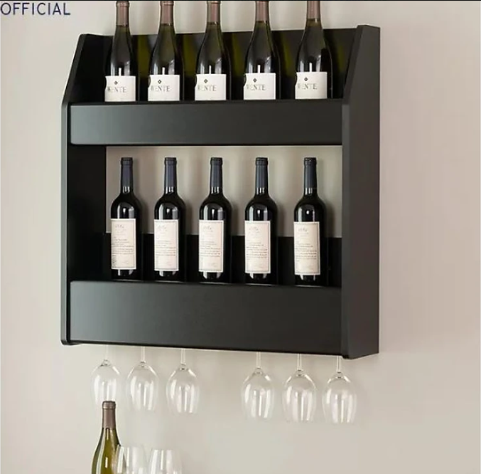 Kệ Treo Tường 2 Tầng Đựng Đồ Tundo CTKR19 KT 70x72x18.5cm