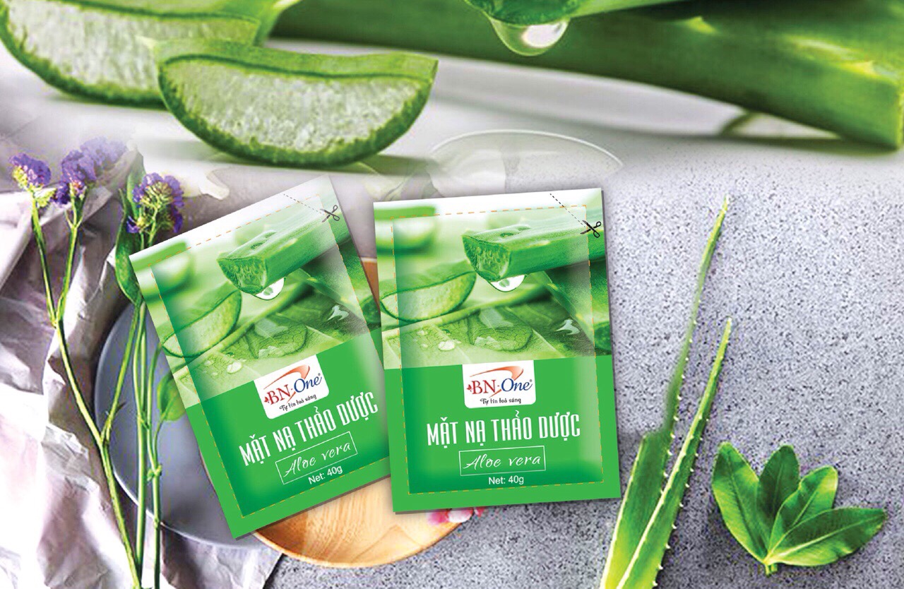 Mặt nạ thảo dược BN ONE ( ALOE VERA)