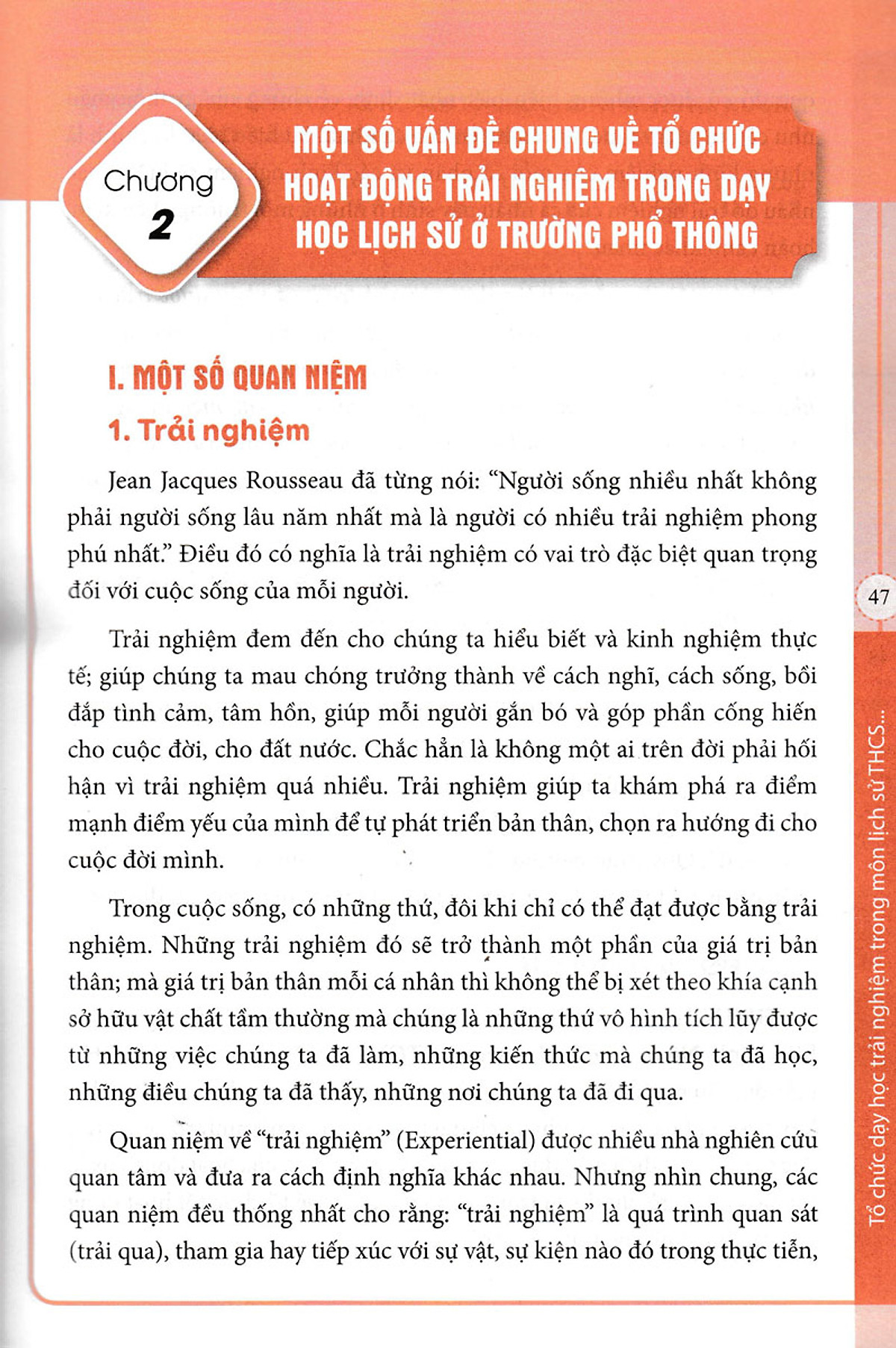 Sách Tổ Chức Dạy Học Trải Nghiệm Trong Môn Lịch Sử Và Địa Lí THCS - Phần Lịch Sử