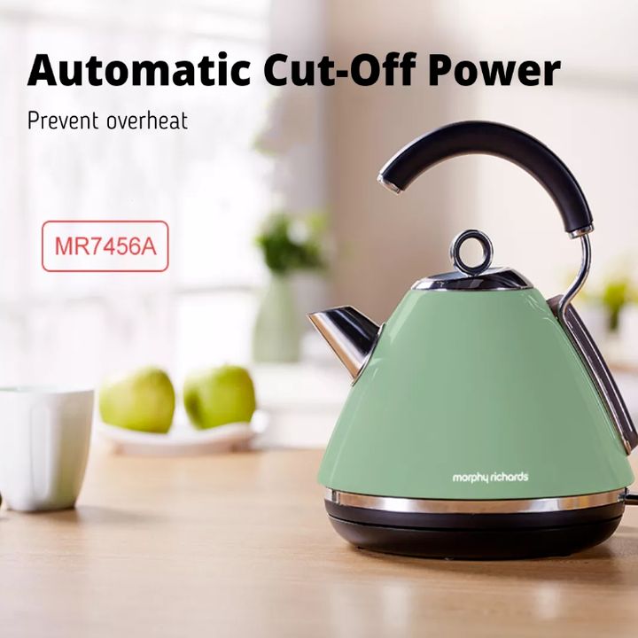 Ấm đun nước siêu tốc cao cấp Morphy Richards MR7456A - Hàng chính hãng