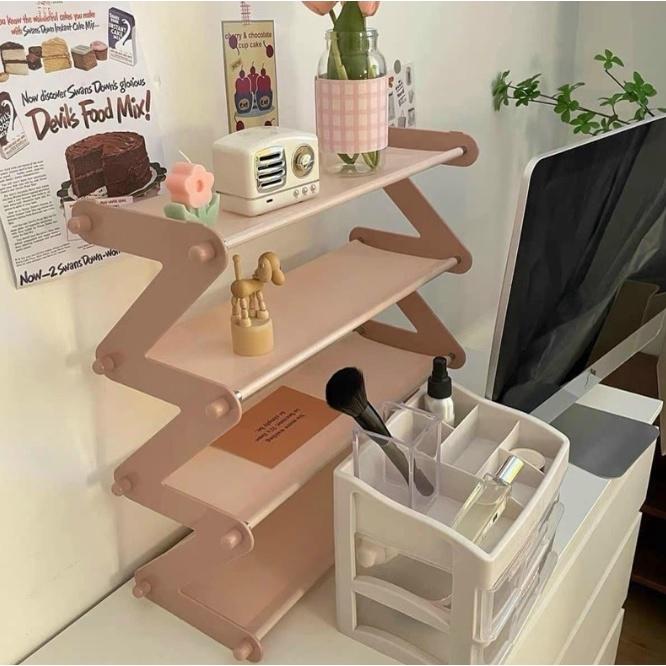 Kệ ziczac đựng đồ đa năng 4 tầng
