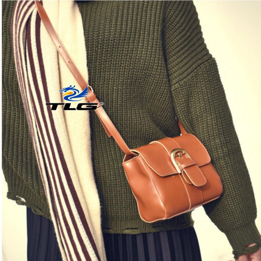 XẢ HÀNG GIÁ SỐC - Túi đeo chéo phong cách Hàn Quốc Đồ Da Thành Long TLG 208093-1