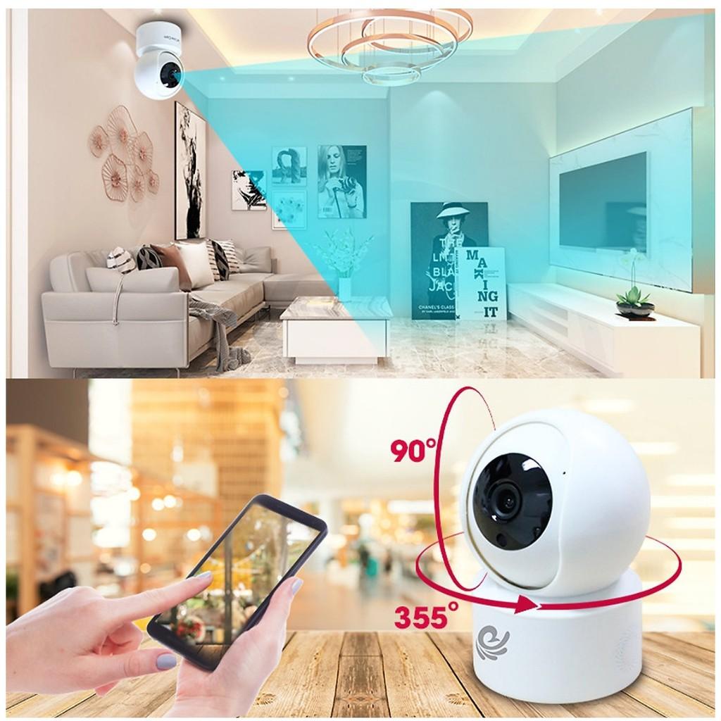 Camera Wifi CareCam YH200 / CC2020- Độ Phân Giải 2.0Mpx - Xoay Theo Chuyển Động - BH12 tháng, đổi trả 7 ngày