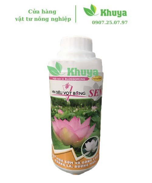 Phân bón lá HN Siêu Vọt Bông Sen 500ml Ra hoa đồng loạt - Dưỡng lá