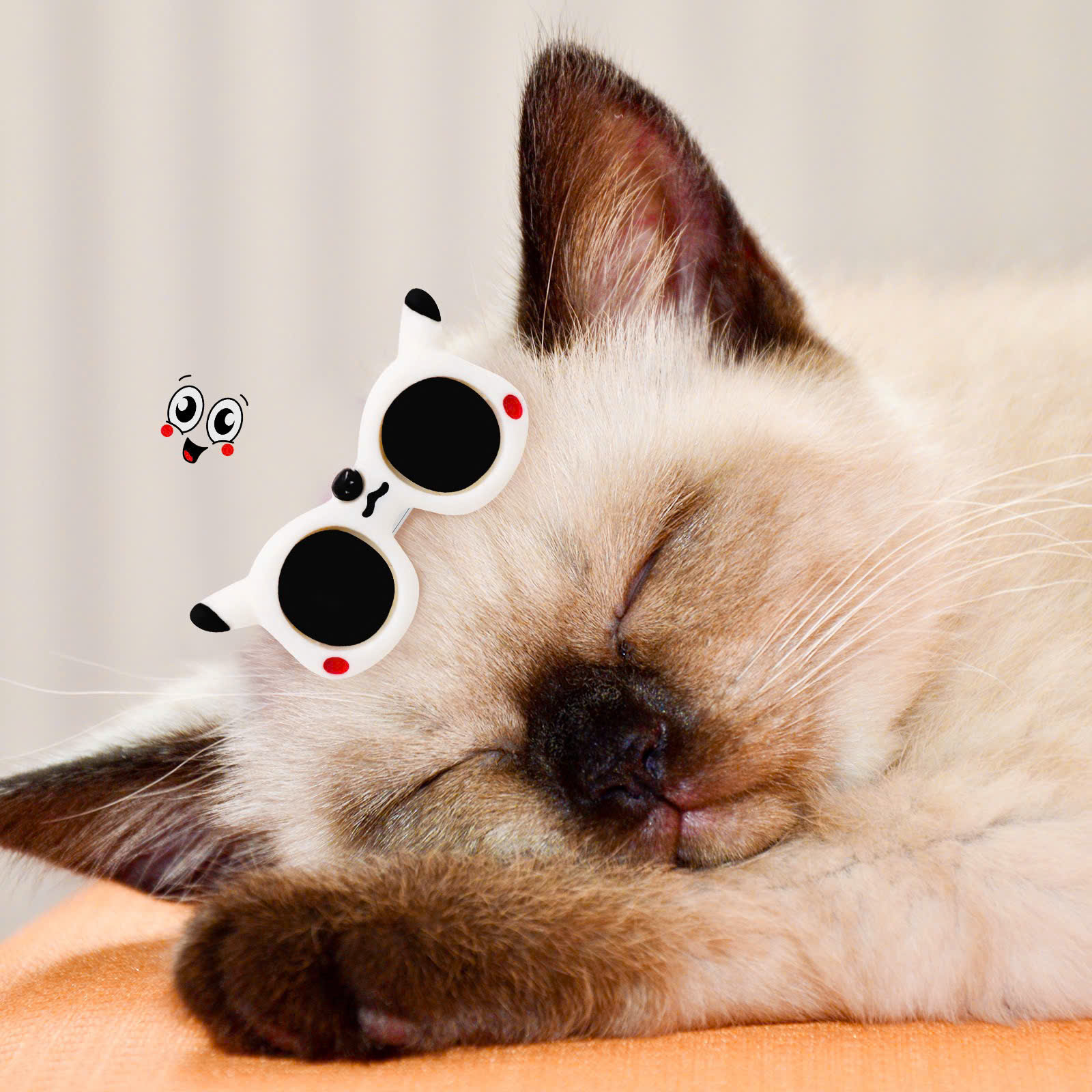 NƠ KẸP TÓC CÀI TÓC THỜI TRANG DỄ THƯƠNG KÍNH RÂM ĐỘNG VẬT CÀI ĐẦU MÃ 30 CHO THÚ CƯNG CHÓ MÈO