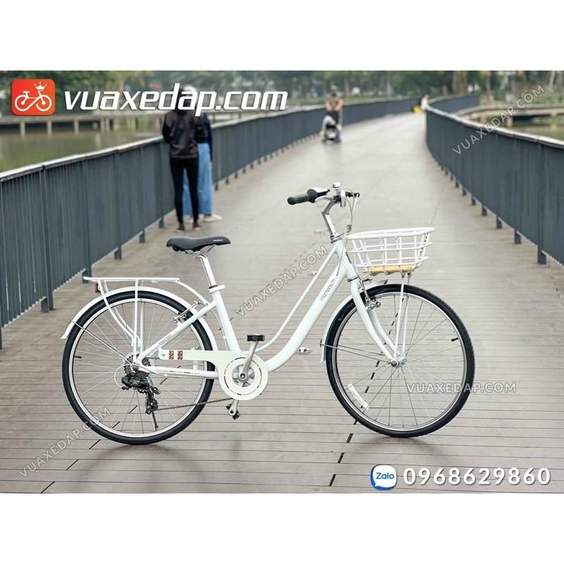 Xe đạp nữ Momentum Ineed 1500 2022 Có giỏ nhôm Latte