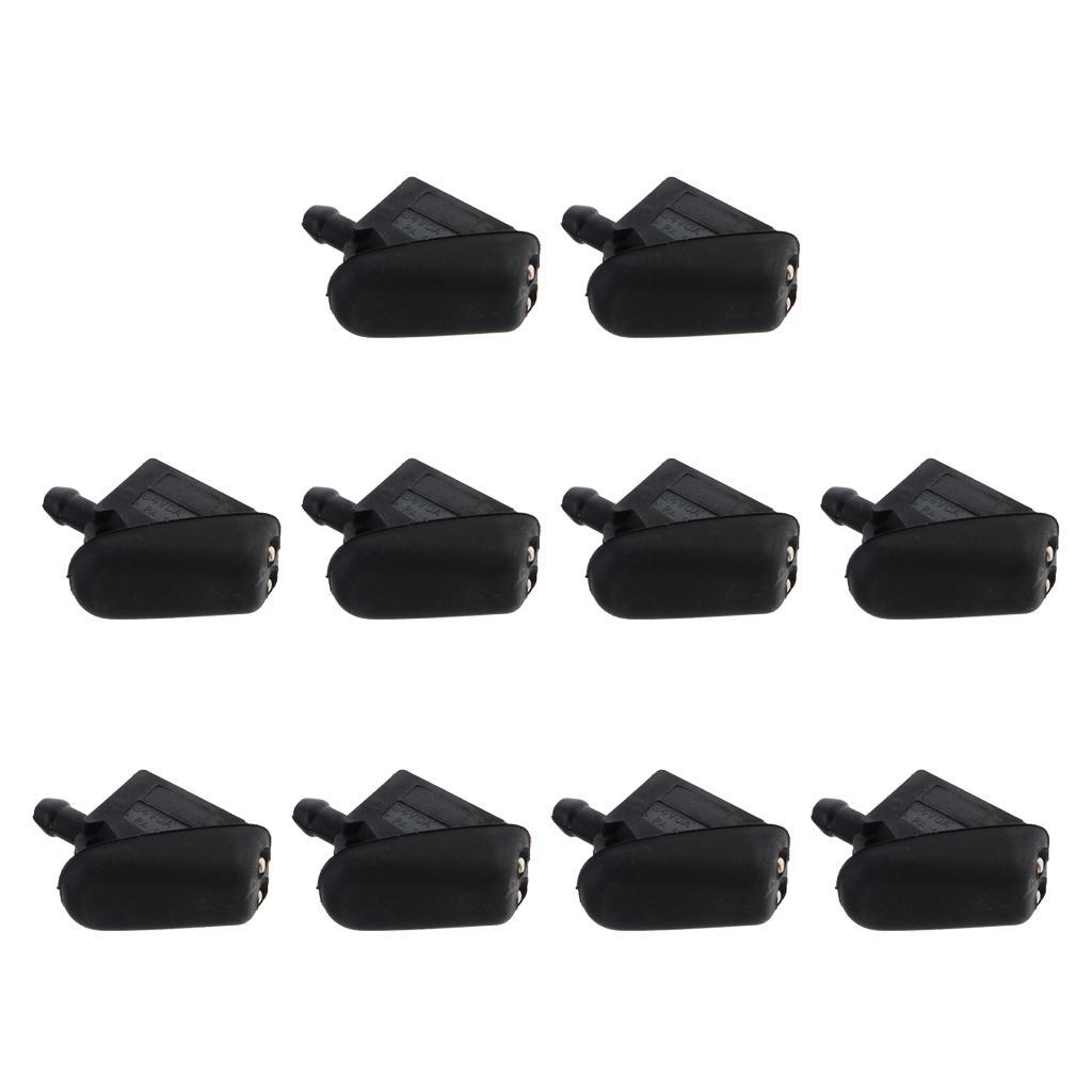 5x10 Pieces Car Nylon Windshield Wiper Spray Jet Washer Nozzles for Ford