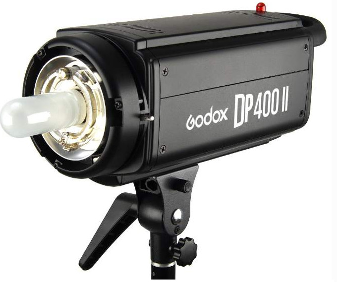 Bộ 2 đèn flash chụp ảnh Godox DP400II Hàng chính hãng.